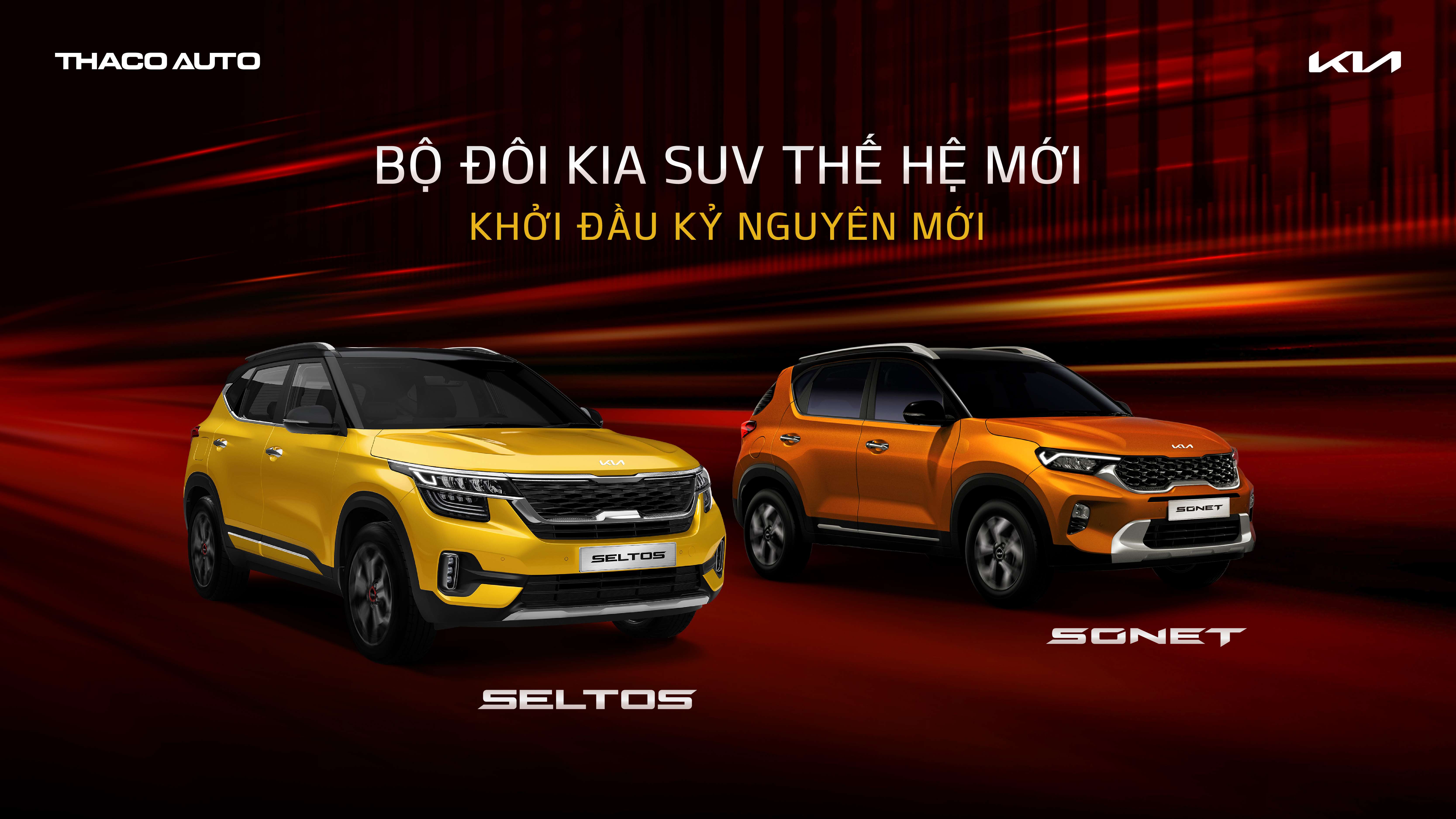 KIA SELTOS & KIA SONET - BỘ ĐÔI KIA SUV THẾ HỆ MỚI